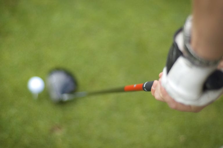 Golf Club, Driver and Golf Ball