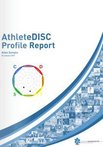 athleteDISC profile report sample