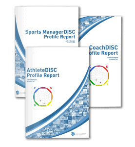 Examples of Athlete Assessments tailored DISC Profiles that are used as Classroom Resources for Sport Universities in Sport Education and Sports Management and Development