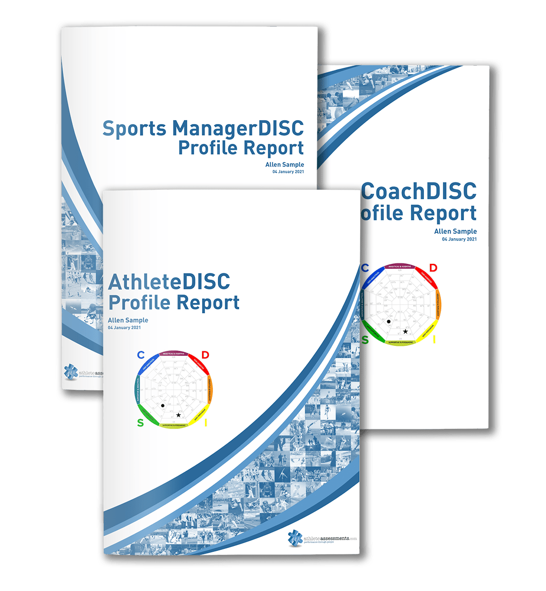 Examples of Athlete Assessments tailored DISC Profiles that are used as Classroom Resources for Sport Universities in Sport Education and Sports Management and Development
