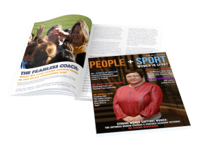 P+S Women in Sport_Spread + Cover Mockup 2