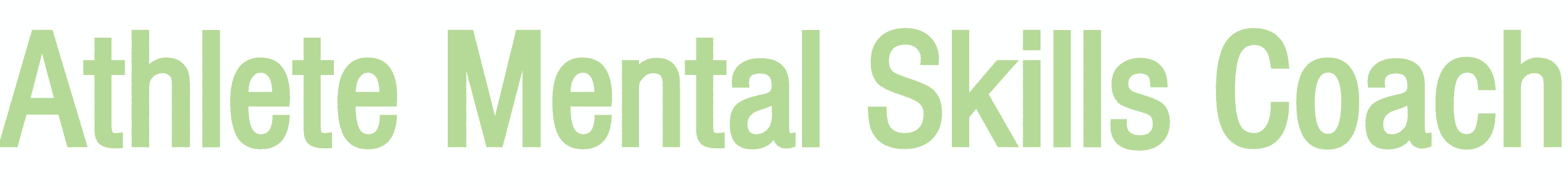 Athlete Mental Skills Coach