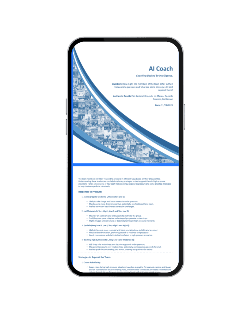 AA AI Coach Phone Mockup