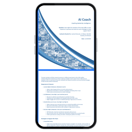 AA AI Coach Phone Mockup